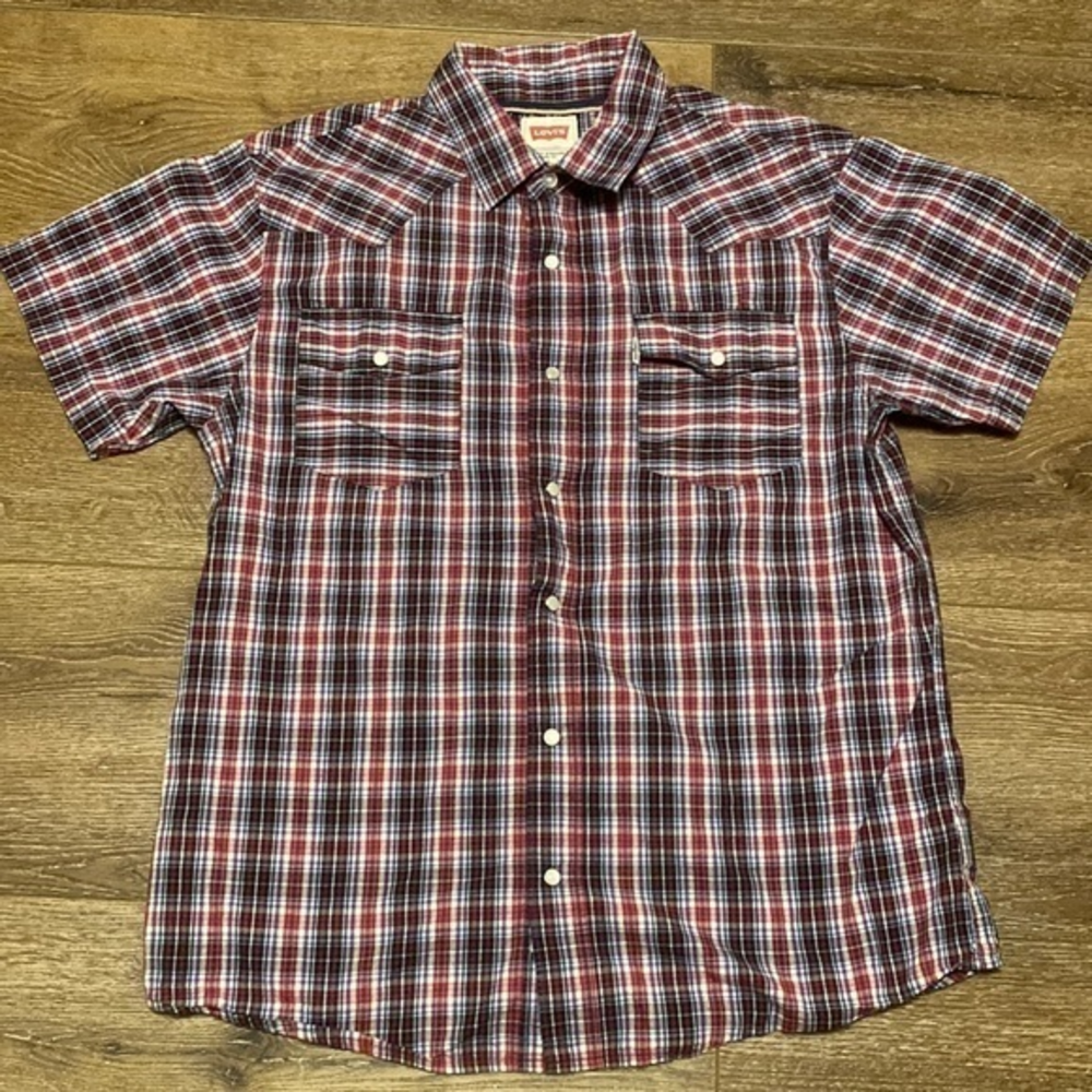 Vintage Levi button up large